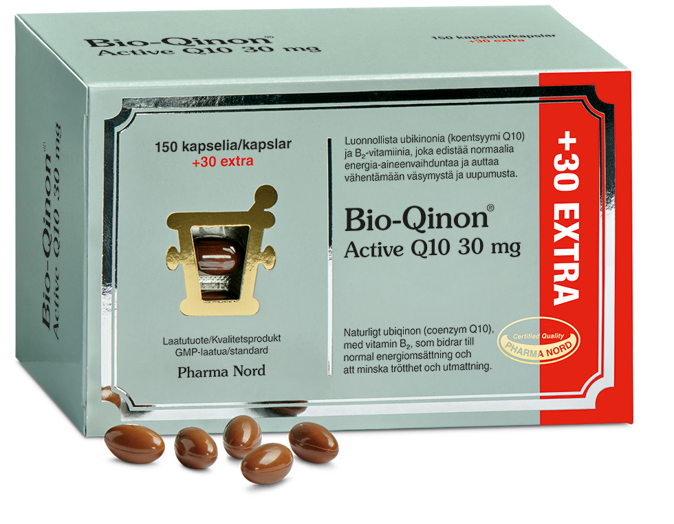 Bio-Qinon Active Q10 30mg 150+30 kaps, Pharma Nord