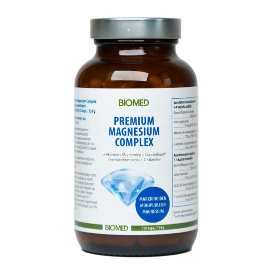 Magnesium Complex Premium 120 kaps, Biomed