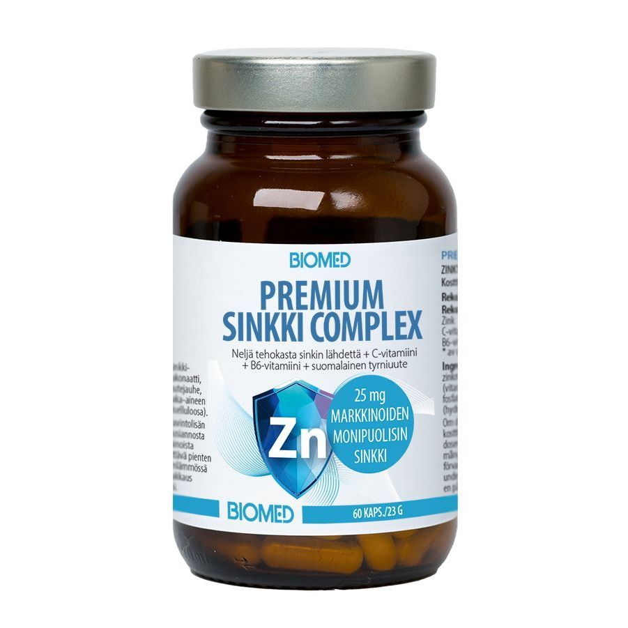 Premium Sinkki Complex 60 kaps, Biomed