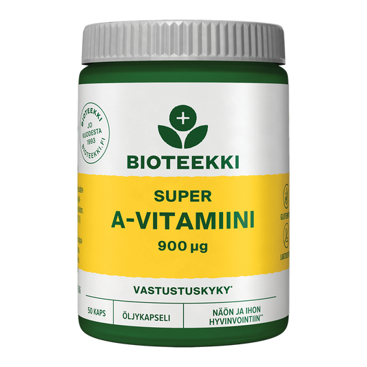 Super A-vitamiini 50kaps., Bioteekki