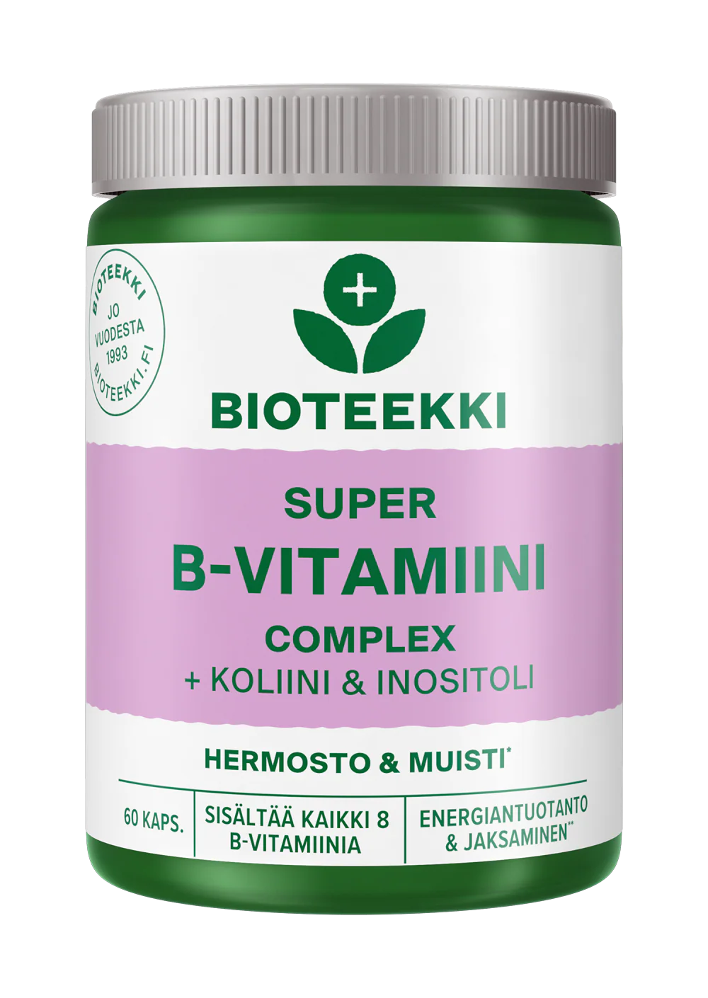 Super B-vitamiini 60 kaps, Bioteekki