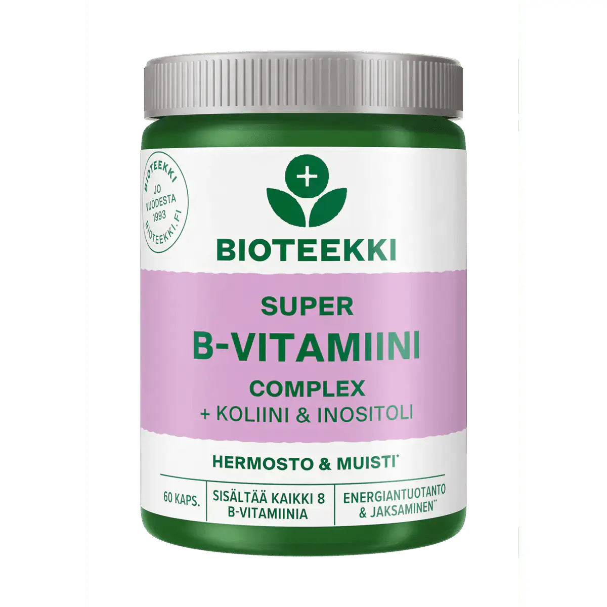 Super B-vitamiini 60 kaps, Bioteekki