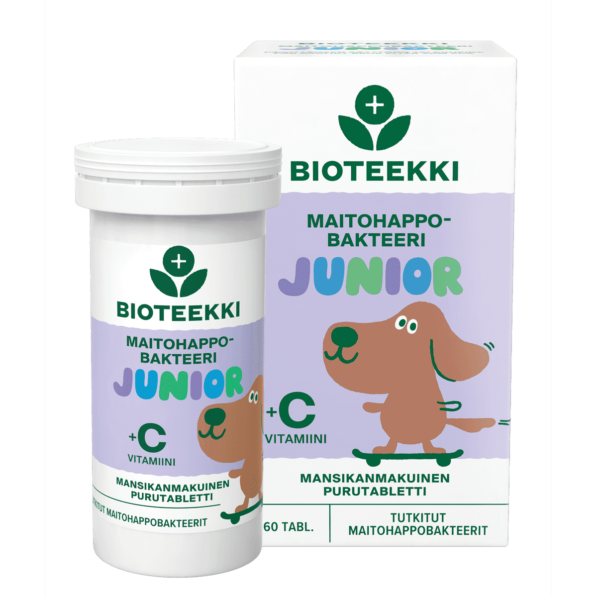 Maitohappobakteeri Junior 60 tabl, Bioteekki-ERÄ