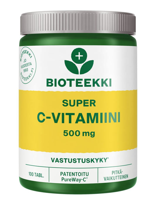 Super C-vitamiini 500mg 100tabl., Bioteekki