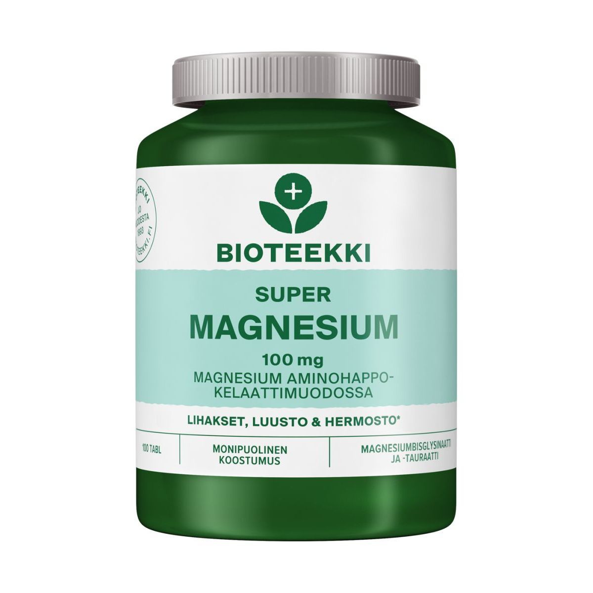 Magnesium Super 100 tabl, Bioteekki