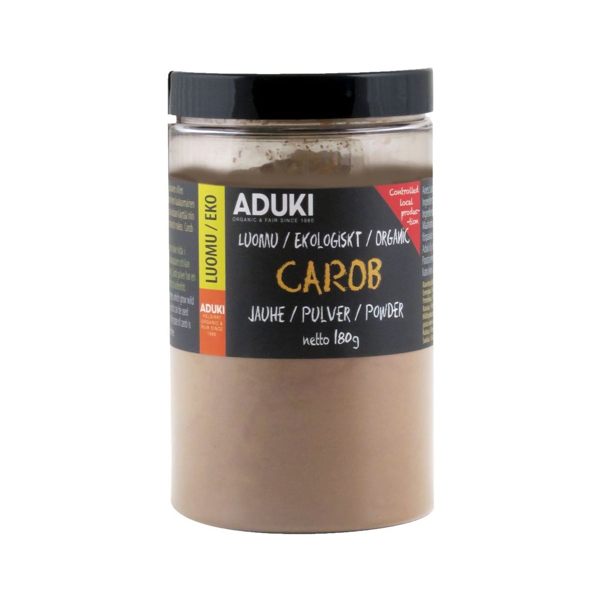 Carobjauhe Luomu 180 g, Aduki
