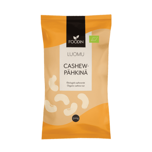 Cashewpähkinä 500g, Foodin