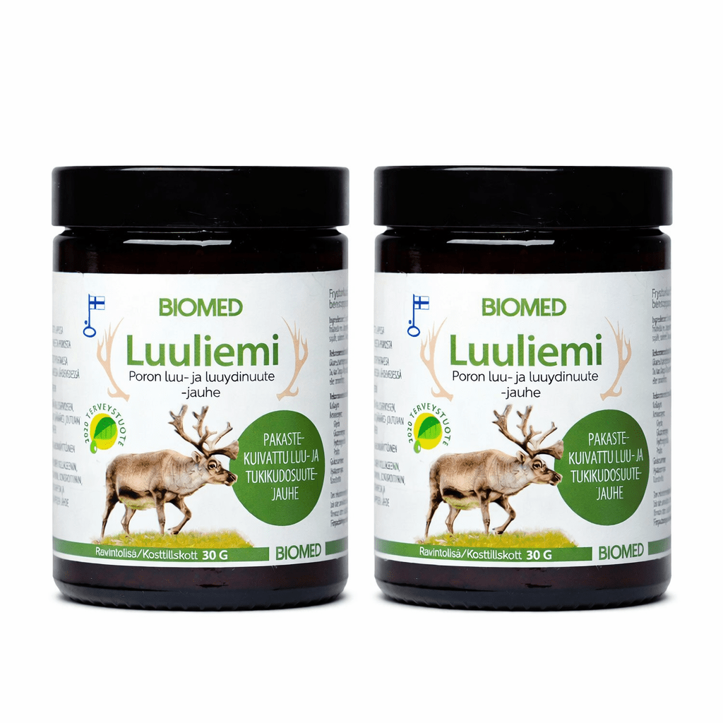 Luuliemijauhe 2x30 g, Säästöpakkaus, Biomed