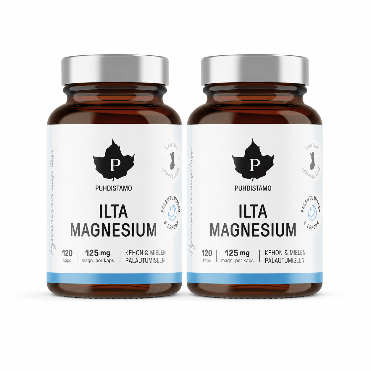 Ilta Magnesium 2 x 120 kaps, Puhdistamo