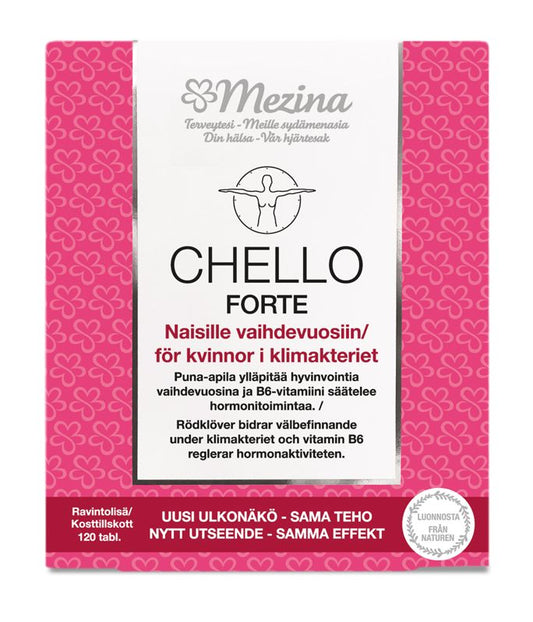 Chello Forte 120kpl + B6, Mezina