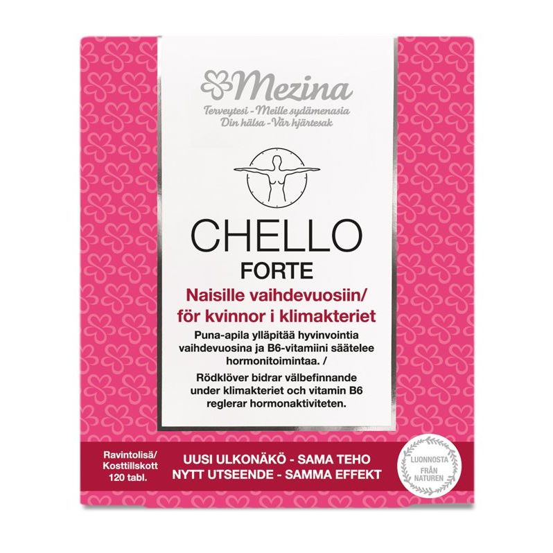Chello Forte 120kpl + B6, Mezina