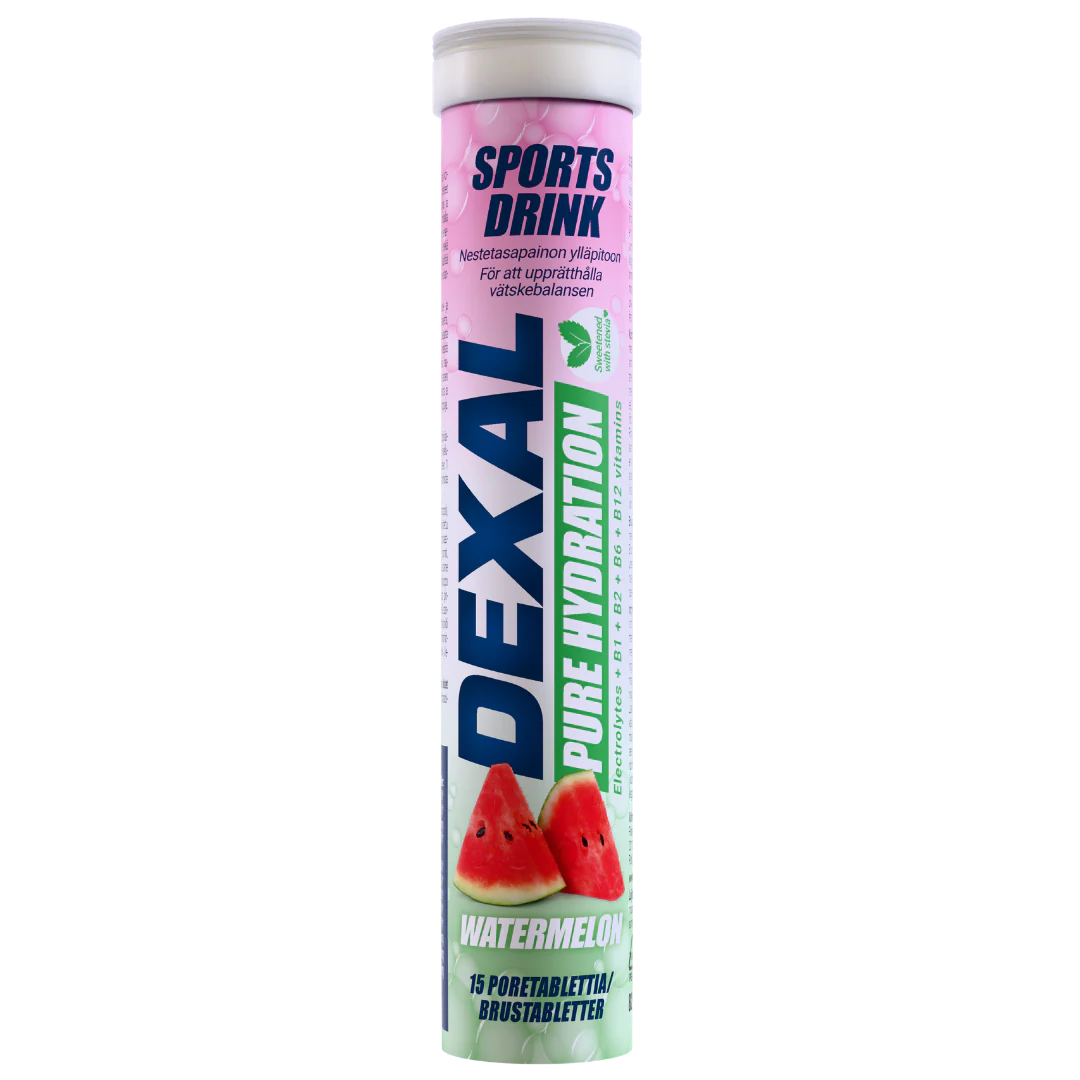 Dexal Pure Hydration Watermelon - Urheilujuoma 15 poretablettia