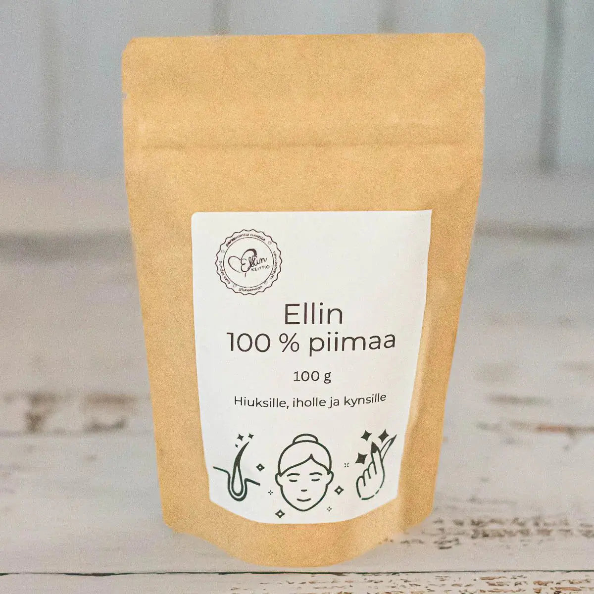 Ellin 100 % piimaa, 100 g, Ellin Keittiö