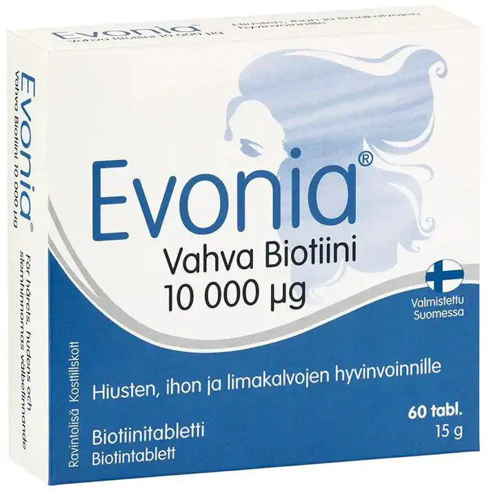 Evonia Vahva Biotiiini 10 000 μg 60 tabl.