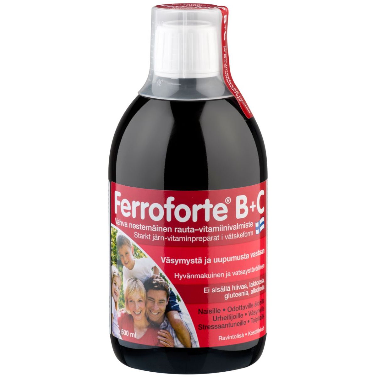 Ferroforte+ B + C rauta 500ml