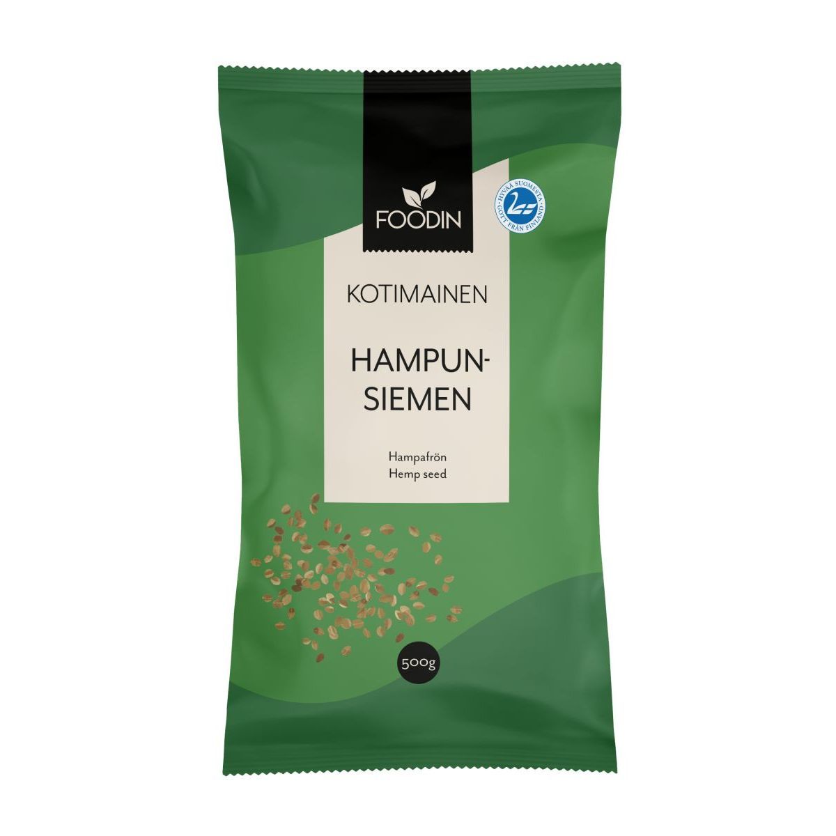 Hampunsiemen Kotimainen 500g, Foodin