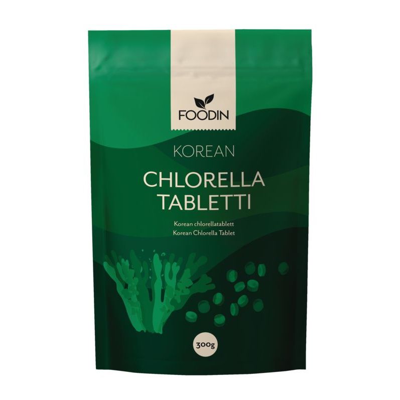 Korean Chlorella Tabletit 300g, Foodin