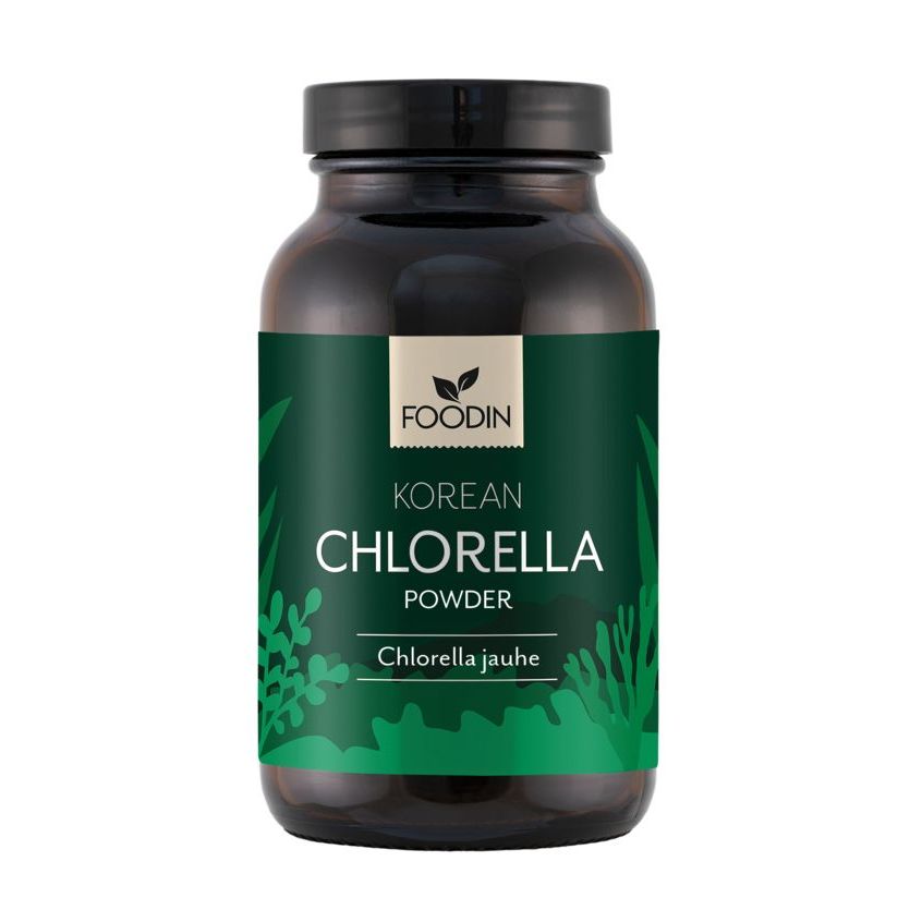 Korean Chlorella-jauhe 120g, Foodin- päiväys 09/2026