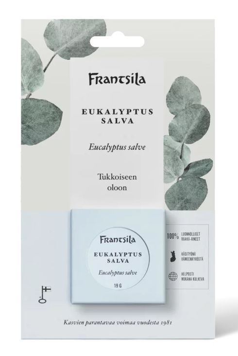 Eukalyptus Salva 19g, Frantsila