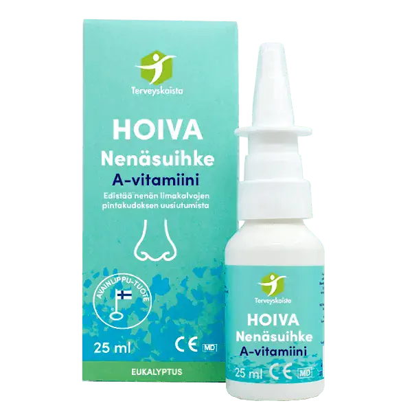 HOIVA® A-vitamiini Nenäsuihke 25 ml, Terveyskaista