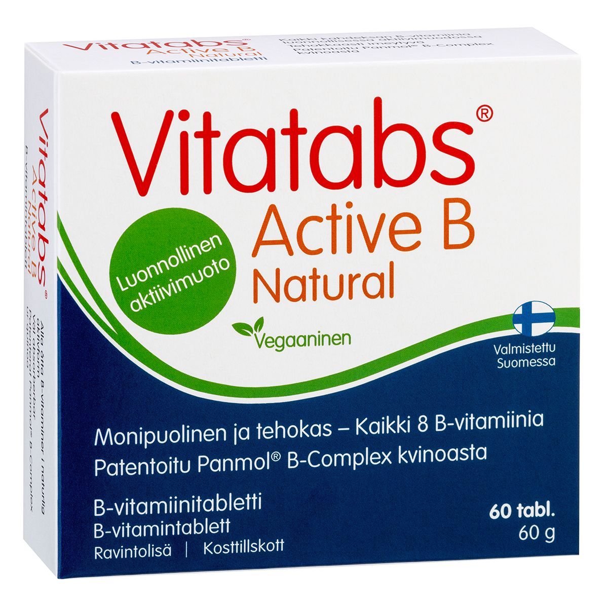 B-Complex Active B Natural 60kpl, Hankintatukku