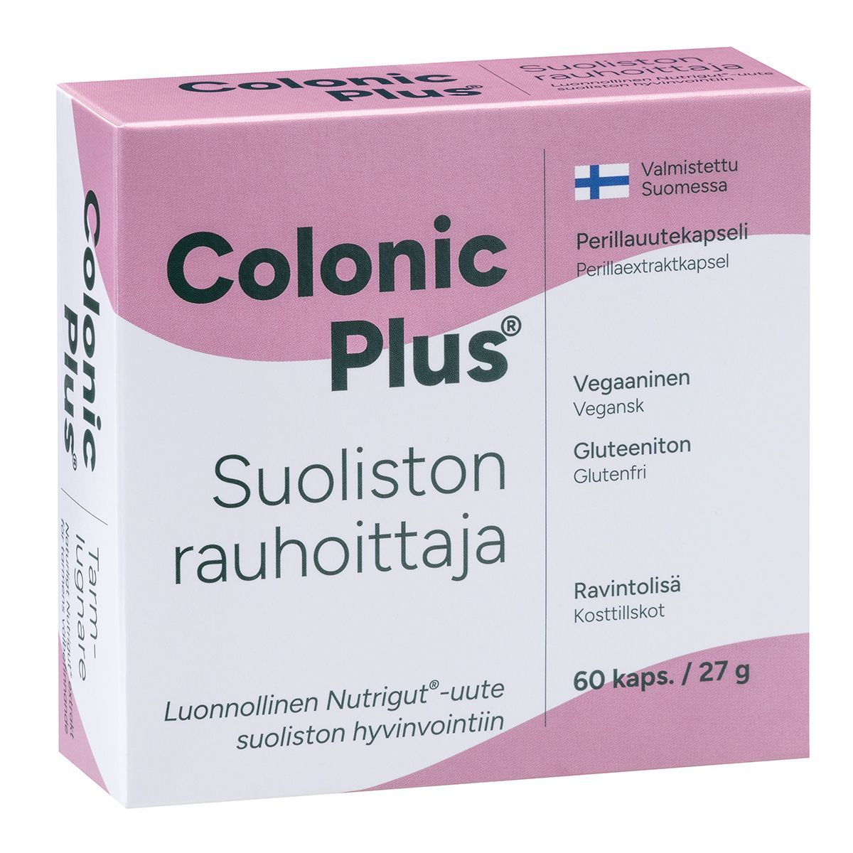 Colonic Plus Suoliston Rauhoittaja perillauute 60 kaps.