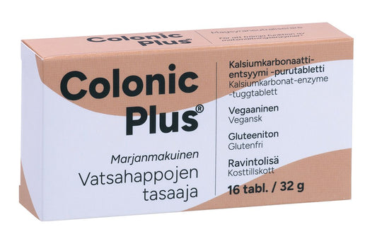 Colonic Plus Vatsahappojen tasaaja 16tabl., Hankintatukku