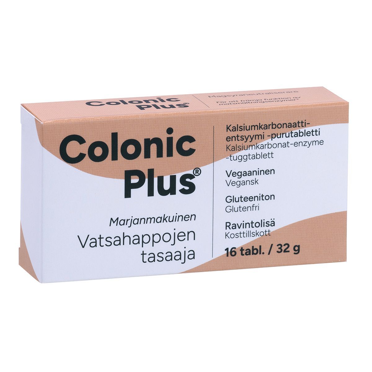 Colonic Plus Vatsahappojen tasaaja 16 tabl.