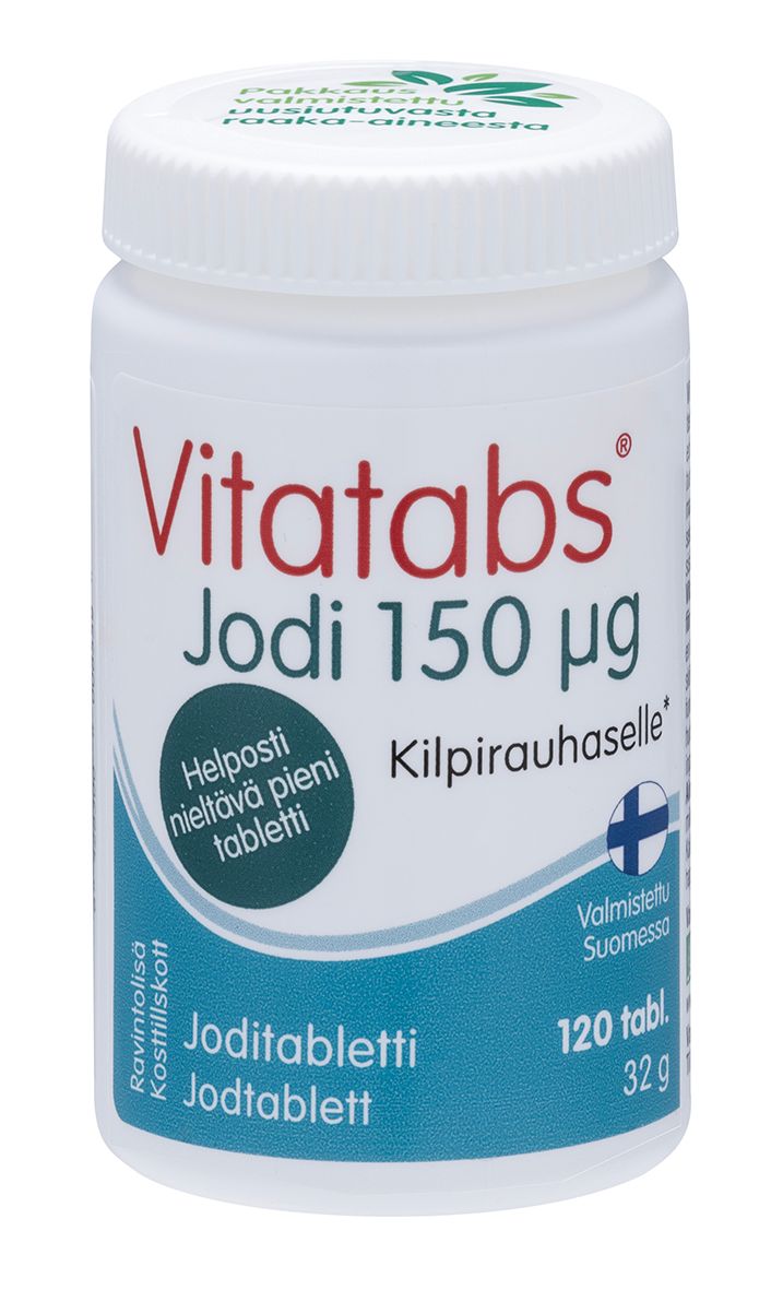 Jodi Vitatabs 150µg 120tabl., Hankintatukku