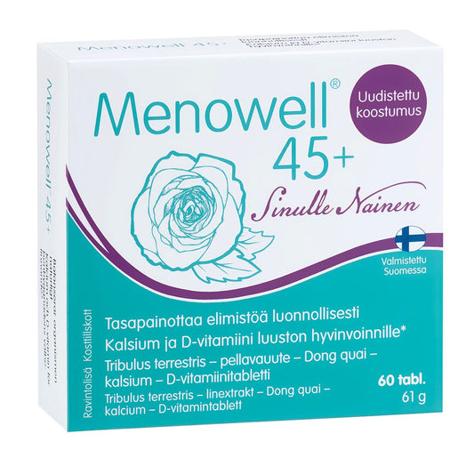 Menowell 45+ 60tabl., Hankintatukku