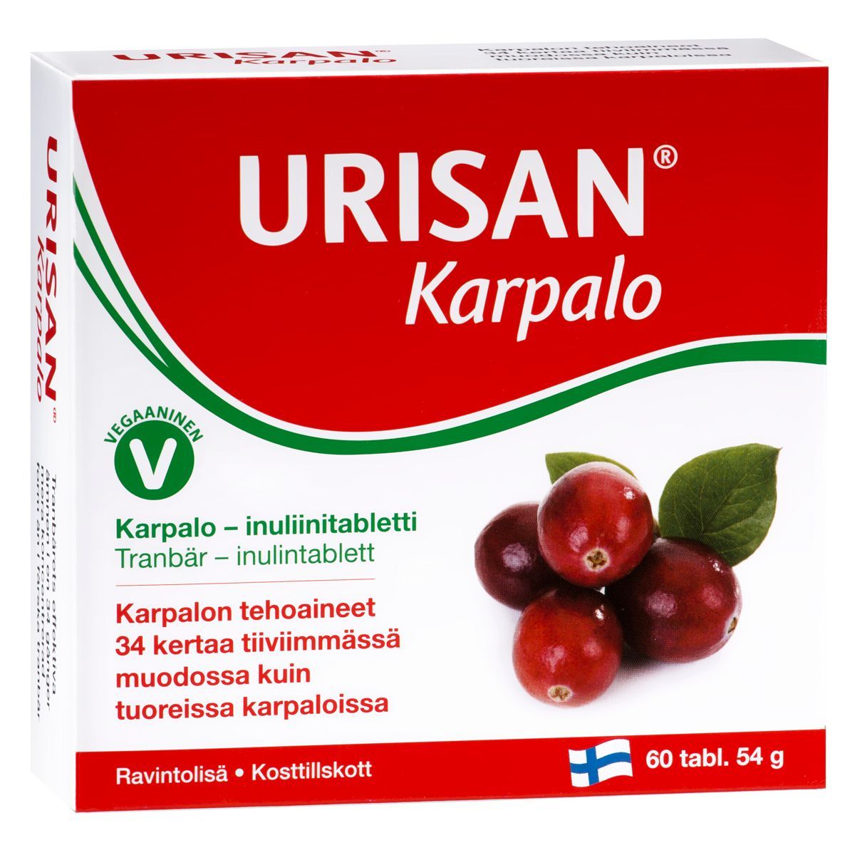 Urisan karpalo-inuliini 60 tabl. Hankintatukku