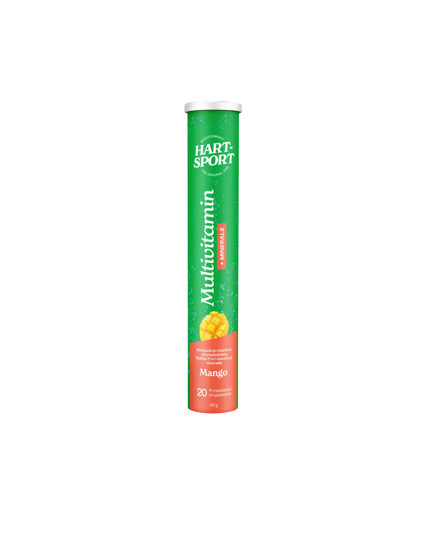 Hart-Sport Multivitamin + Minerals Poretabletti - Mango 20 tabl.