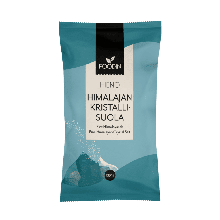 Himalajan kristallisuola hieno 350g, Foodin