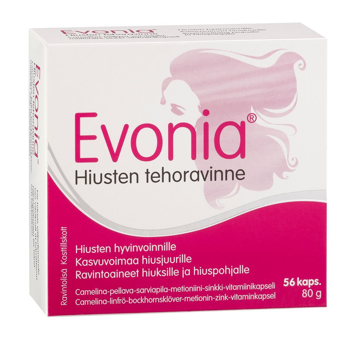 Evonia Hiusten tehoravinne 56kaps.
