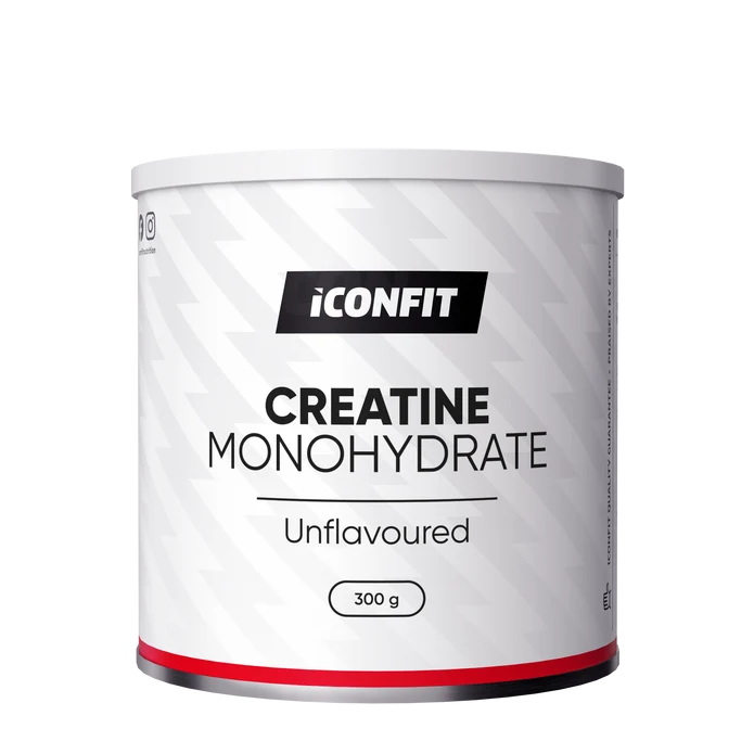 Kreatiini Monohydraatti maustamaton 300g, ICONFIT