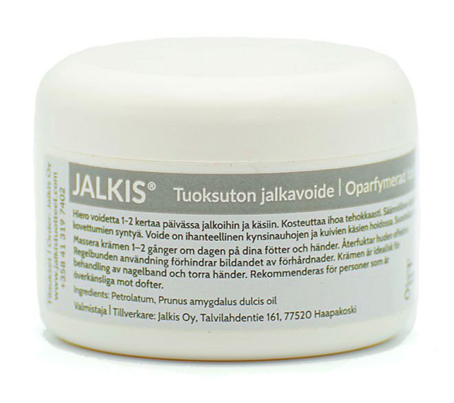 Jalkis tuoksuton jalkavoide 140ml