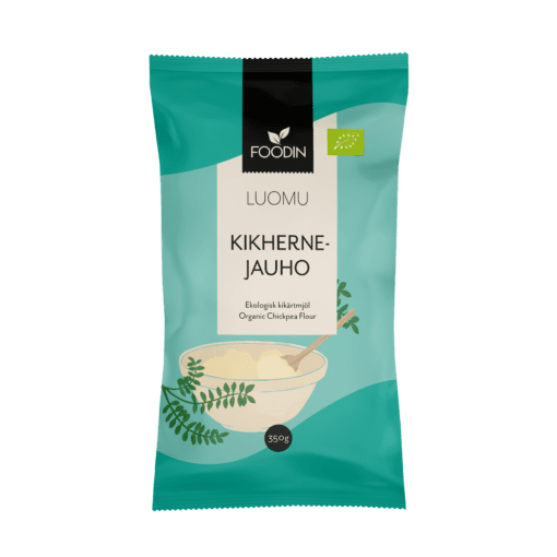 Kikhernejauho Luomu 350 g, Foodin