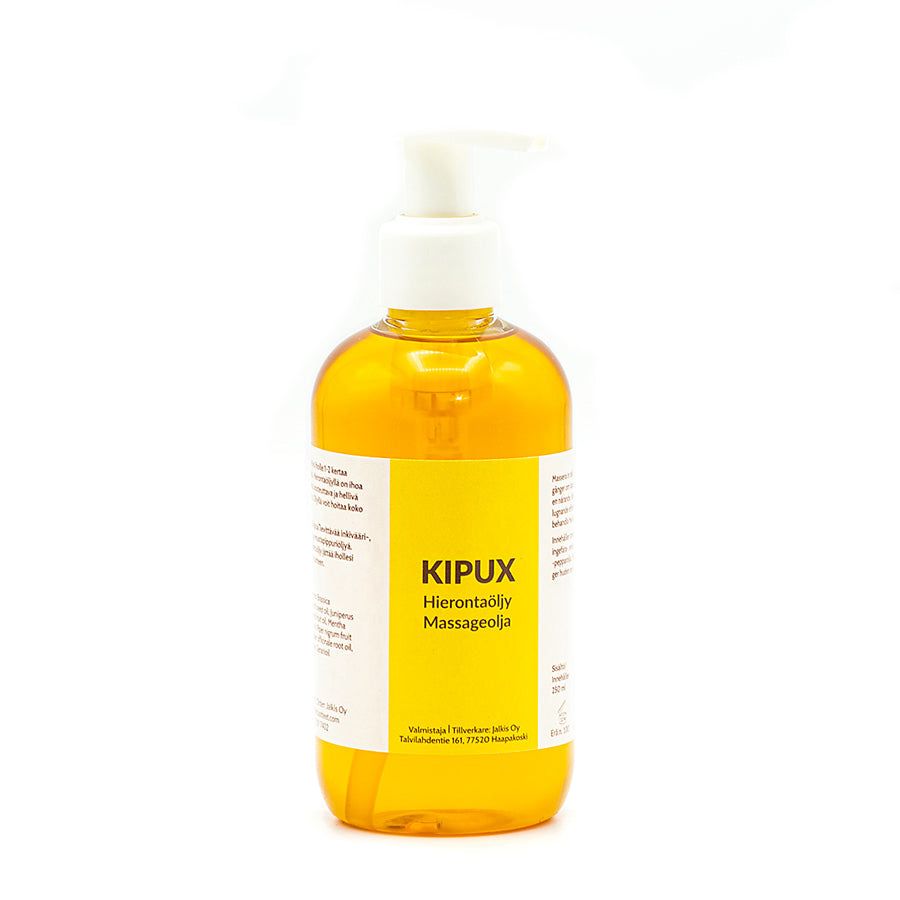 Kipux hierontaöljy 250ml, Jalkis