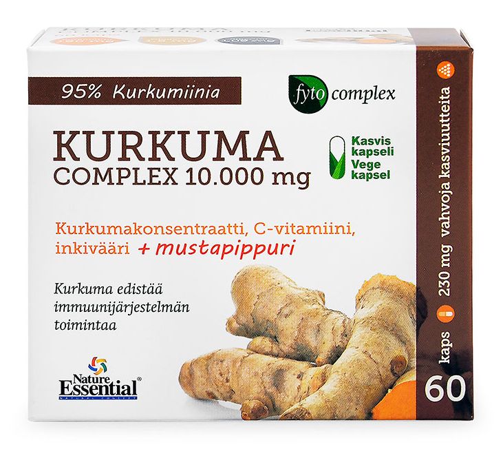 Kurkuma Complex 10.000mg 60vegekaps., Aboa Medica