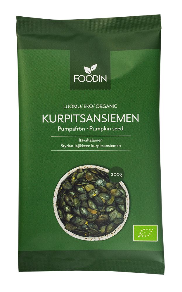 Kurpitsansiemen Itävalta 200g, Foodin