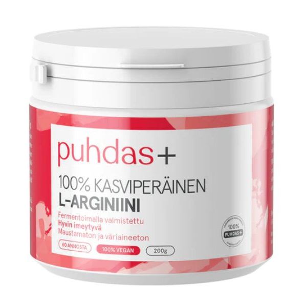 L-Arginiini 200g, Puhdas+