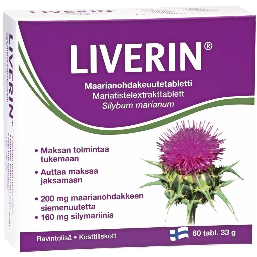 Liverin Maarianohdakeuutetabletit 60 tabl.