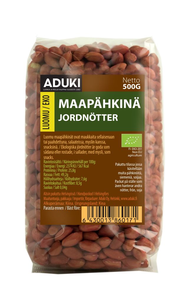 Maapähkinä 500g, Aduki