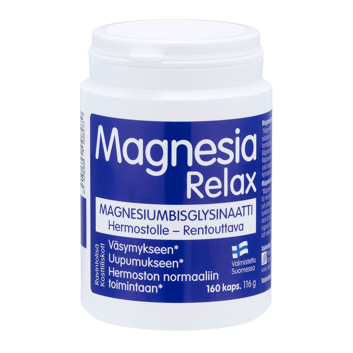Magnesia Relax 160kaps Hankintatukku