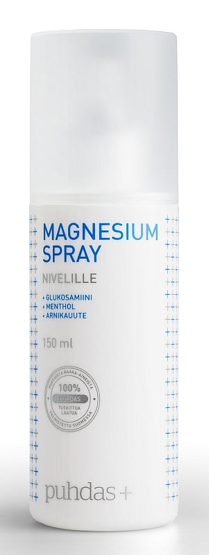 Magnesium Suihke Nivelille 150ml, Puhdas+