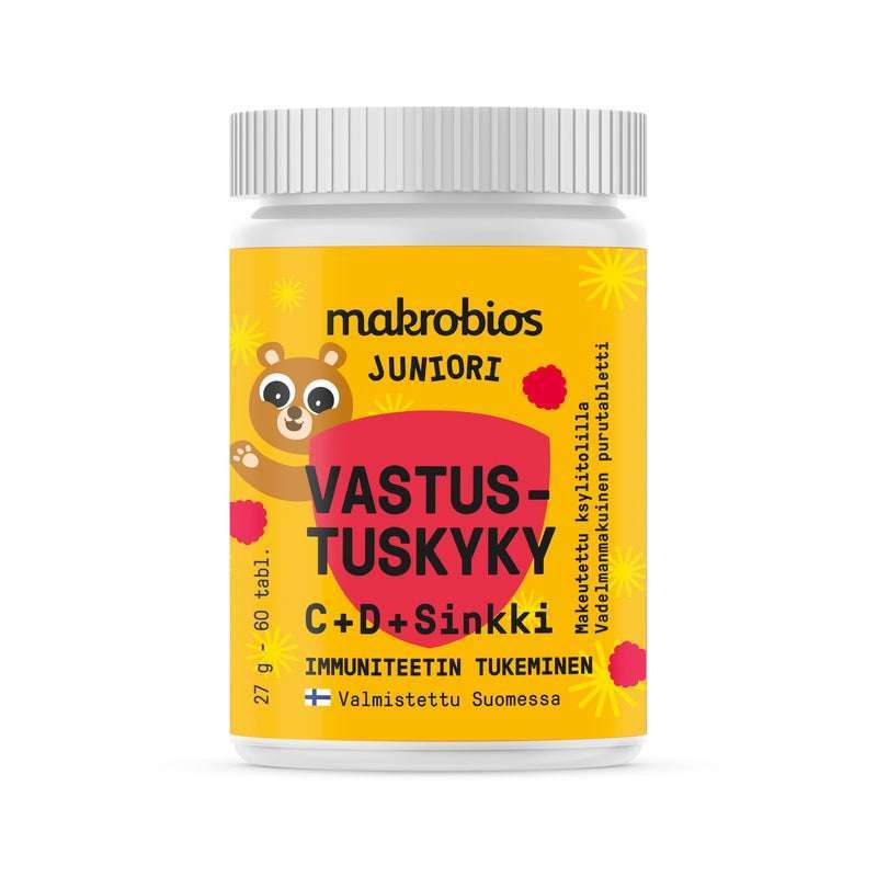 Juniori vastustuskyky 60tabl, Makrobios