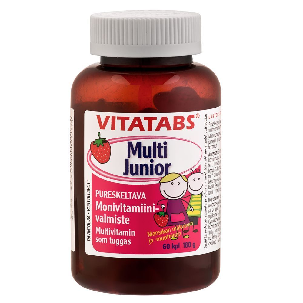 Vitatabs Multi Junior Monivitamiinivalmiste 60kpl