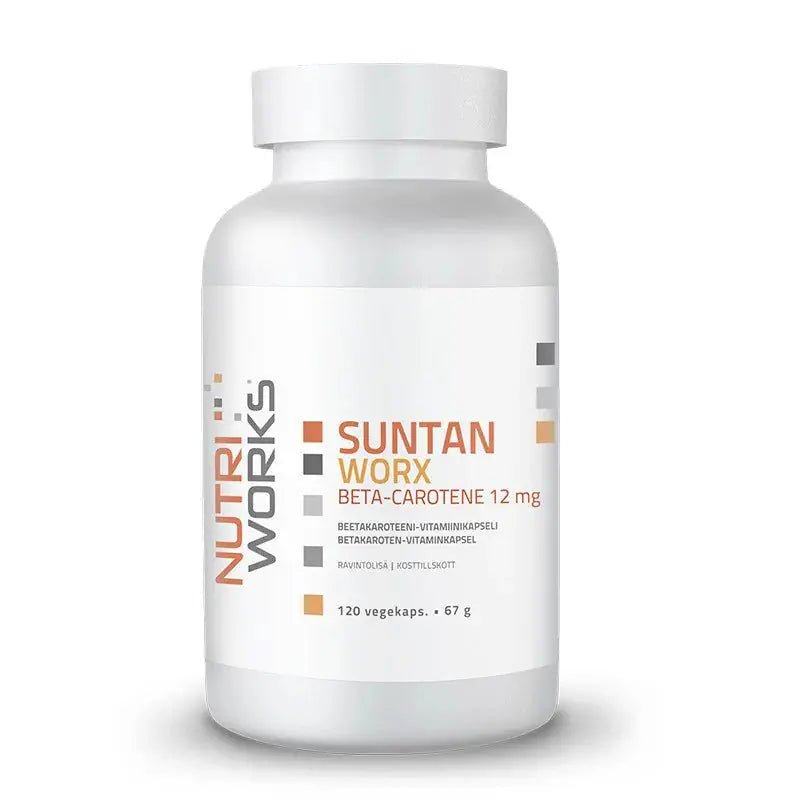 SunTan worX aurinkokapseli, 120 vegekaps, Nutri Works