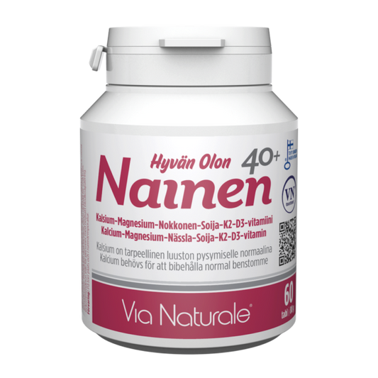 Hyvän Olon Nainen 40+ 60tabl., Via Naturale