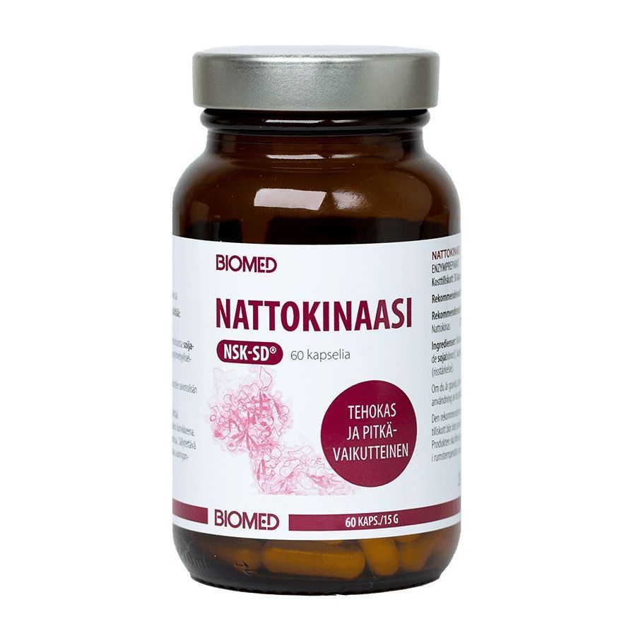 Nattokinaasi 60 kaps, Biomed